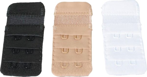 Bra Extender White-black-skin