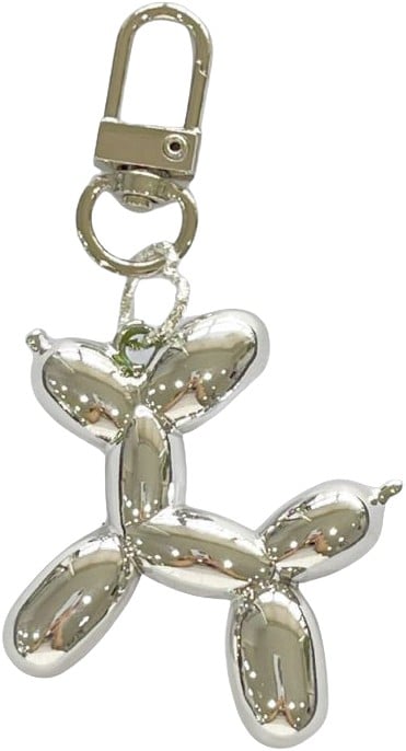 Keyhanger Sølv Ballonhund