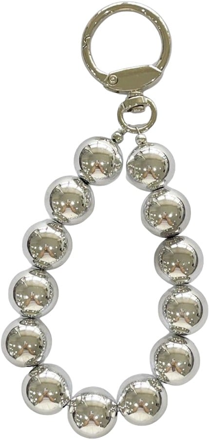 Keyhanger Sølv Kugle Snor