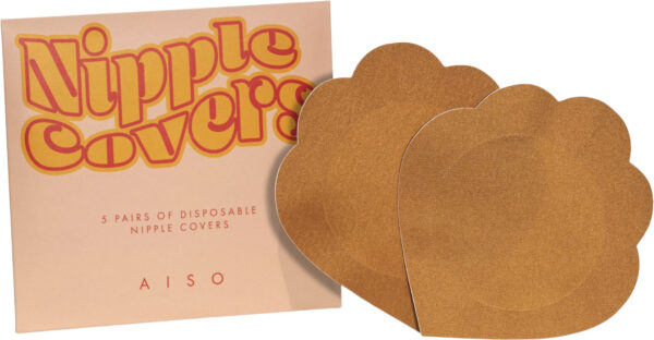 Aiso Nipple Covers Peach Cino